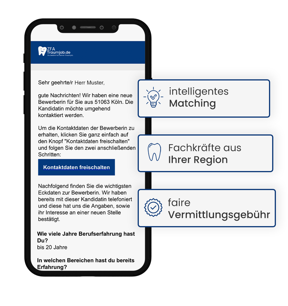 zfa vermittlung zfa traumjob